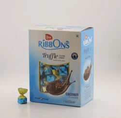1800gm Livo Ribbon Coconut Flavour Chocolate Truffles